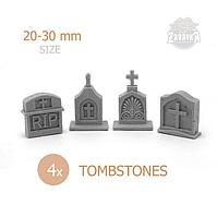 Набор надгробий / Tombstones Set Zabavka