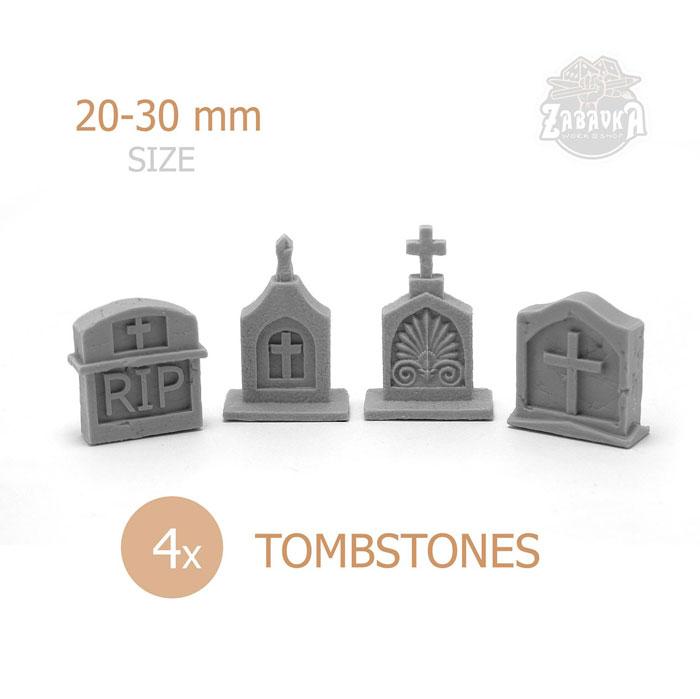 Набор надгробий / Tombstones Set Zabavka - фото 1 - id-p173814351