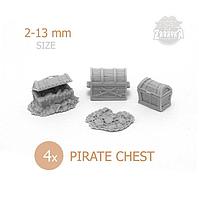 Пиратский сундук / Pirate Chest (2-13 мм) Zabavka