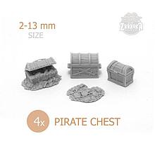 Пиратский сундук / Pirate Chest (2-13 мм) Zabavka