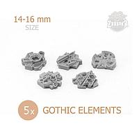 Готические элементы / Gothic elements (14-16 мм) Zabavka