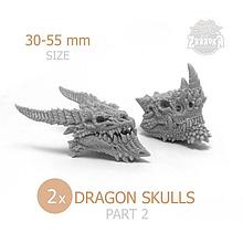 Черепа драконов / Dragon Skulls (Part 2) (30-55 мм) Zabavka