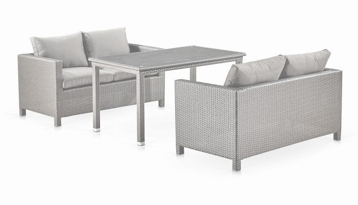 Комплект плетеной мебели T256C S59C-W85 Latte - фото 1 - id-p173816106