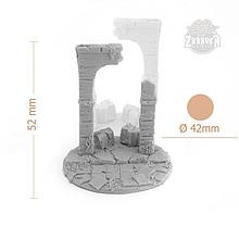 Средневековая арка / Medieval Arch (50 мм) Коллекционная миниатюра Zabavka