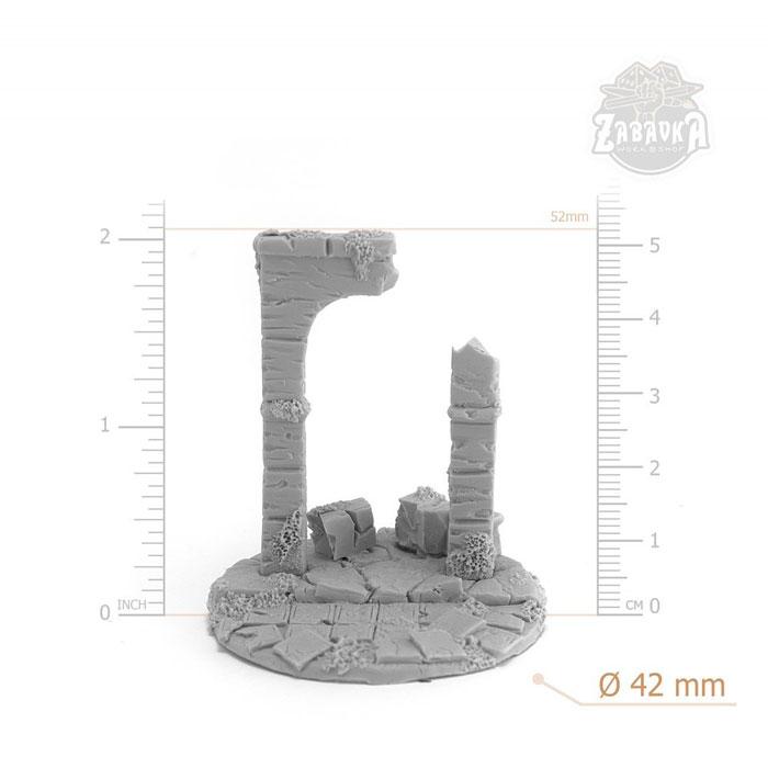 Средневековая арка / Medieval Arch (50 мм) Коллекционная миниатюра Zabavka - фото 2 - id-p173814374