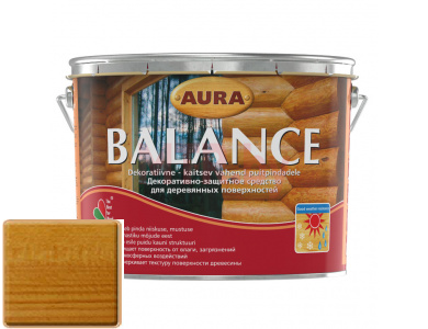 Пропитка декоративная Aura Wood Balance орегон 9 л