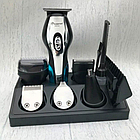 Триммер для стрижки и бритья USB 11 в 1 GEMEI GM-562 ноc, усы, борода, точечный стайлинг тела (10 насадок), фото 3