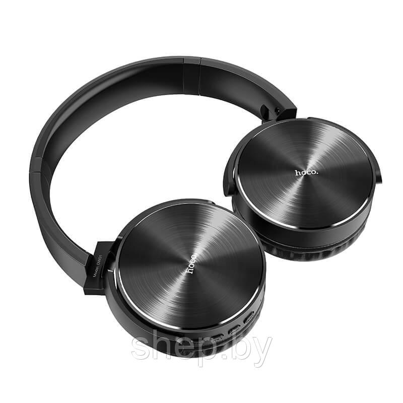 Беспроводные наушники Hoco DW01 Wirelese headset цвет : черный - фото 2 - id-p173840734