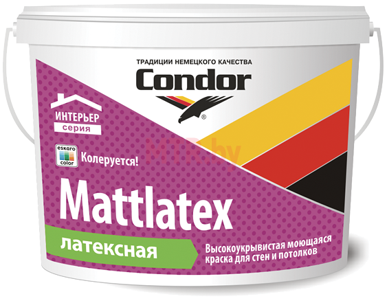 Краска интерьерная латексная Condor Mattlatex 7,5 кг