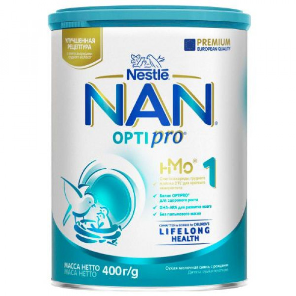 Смесь Nestle NAN 1 OPTIPRO молочная 400г - фото 1 - id-p133043239