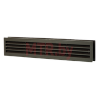 Вентиляционная решетка Vents МВ 430/2 коричневая