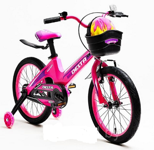 Детский велосипед Delta Prestige "16" облегченный (магниевый сплав)+шлем - фото 1 - id-p173847206