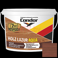 Лак акриловый интерьерный Condor Holz Lazur Aqua палисандр 2,5 кг
