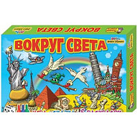 Настольная игра Вокруг света +6 раскрасок