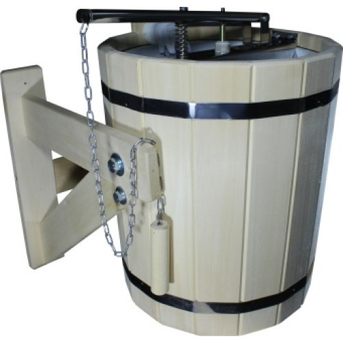 Обливное устройство "Водопад" с клапаном и вкладышем из нержавеющей стали 20 литров - фото 1 - id-p173548026