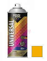 Эмаль аэрозольная алкидная Inral Universal светло-желтая RAL 1003 0,4 л