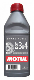 Тормозная жидкость Motul DOT 3&4 Brake Fluid 1л