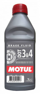 Тормозная жидкость Motul DOT 3&4 Brake Fluid 1л - фото 1 - id-p156231377