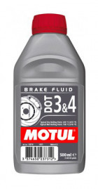 Тормозная жидкость Motul DOT 3&4 Brake Fluid 0.5л - фото 1 - id-p172587354