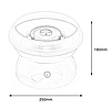 Аппарат для приготовления сладкой ваты Cotton Candy Maker (Коттон Кэнди Мэйкер для сахарной ваты), фото 10