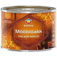 Лак акриловый мебельный Eskaro Mooblilakk 40 0,9 л