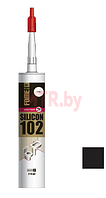 Герметик силиконовый Fome Flex Sanitary silicon 102 черный, 310 мл