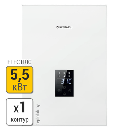 Kentatsu Nobby Electro KBQ-05 электрический котел 5,5 кВт 220/380В, фото 2