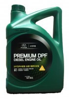 Моторное масло Hyundai/KIA Premium DPF Diesel ACEA C3 5W-30 6л - фото 1 - id-p157840927