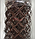 Сетка стальная Рабица в ПВХ коричневая 1,5х10м, ячейка 55мм, проволока 2,4мм, фото 3