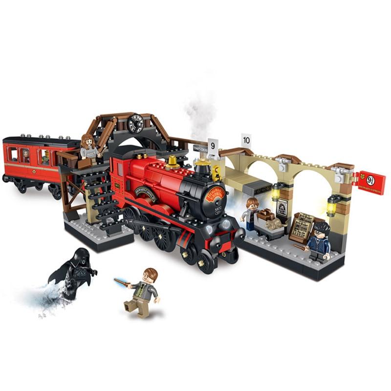 Детский конструктор Гарри поттер Хогвартс экспресс поезд паровоз аналог лего lego сити транспорт 11006 39146 - фото 4 - id-p173874957