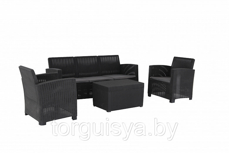 Комплект садовой мебели Sundays Tonga-CB 1806136CB (Black) - фото 1 - id-p173874972