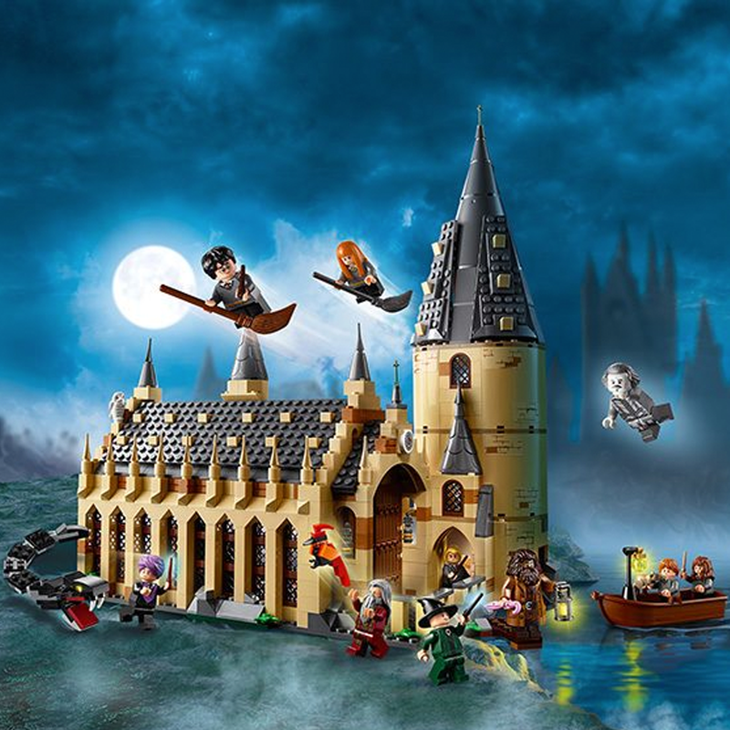 Детский конструктор Гарри поттер Большой зал замок Хогвартса Bela 11007 (Lele 39144) аналог лего Lego домик - фото 3 - id-p173875116
