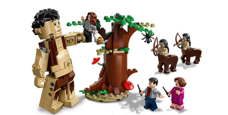 Детский конструктор Гарри Поттер Запретный лес: Грохх и Долорес Амбридж 11569 аналог лего Lego домик на дереве - фото 3 - id-p173875291