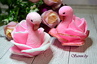 Фламинго-роза - глицериновое мыло ручной работы