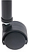Этажерка на колесиках черная напольная металлическая для кухни ванны тележка парикмахерская косметологическая, фото 6