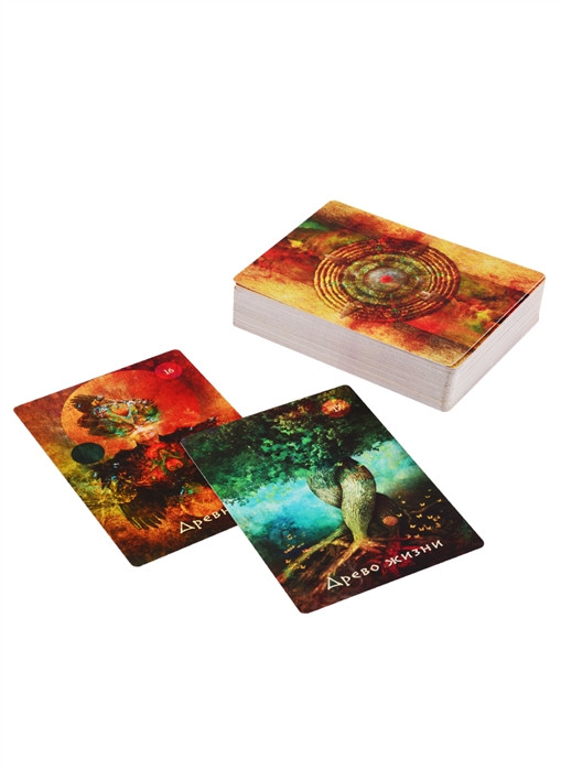 Таро Оракул Шамана-мистика. 64 карты и руководство для гадания в коробке - фото 3 - id-p173887622