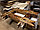 Люстра рустикальная деревянная "Боярин" на 8 ламп, фото 7