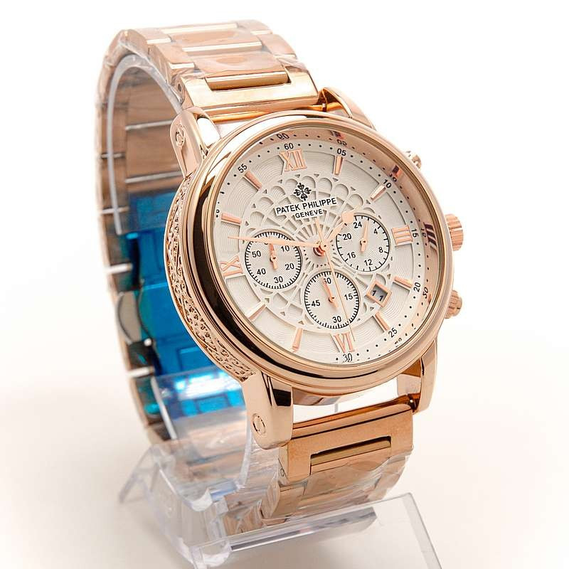 Часы наручные PATEK PHILIPPE F1401G браслет (6 видов цвета) - фото 3 - id-p173907905