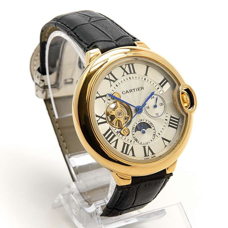 Часы наручные CARTIER 1022 механика (3 вида цвета) - фото 2 - id-p173907910