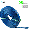 Шланг ПВХ AV Engineering 25 мм (1") 4 бар AVE90025 для дренажно-фекальных насосов, синий, фото 3