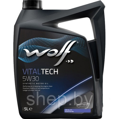 Моторное масло WOLF VitalTech 5W30 5L