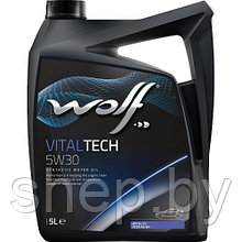 Моторное масло WOLF VitalTech 5W30 5L