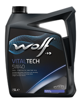 Моторное масло WOLF VitalTech 5W40 5L