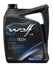 Моторное масло WOLF VitalTech 5W40 5L