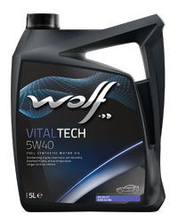 Моторное масло WOLF VitalTech 5W40 5L