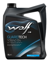 Моторное масло WOLF Guardtech B4 10W40 5L