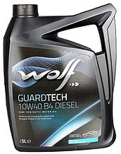 Моторное масло WOLF Guardtech B4 Diesel 10W40 5L