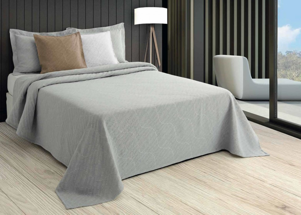 Португальское покрывало AF TEXTEIS 240x260 арт. 930 grey