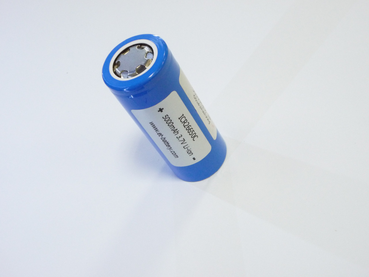 Аккумулятор ET ICR26650C, 26.5*65mm, 5000mAh, Li-Ion - фото 1 - id-p173663796