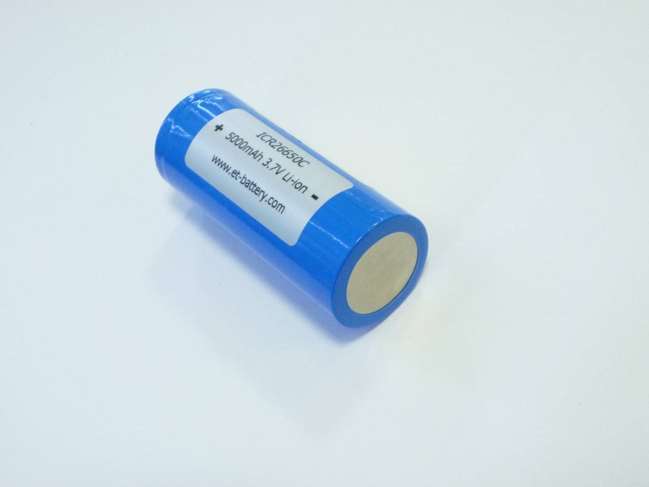Аккумулятор ET ICR26650C, 26.5*65mm, 5000mAh, Li-Ion - фото 2 - id-p173663796